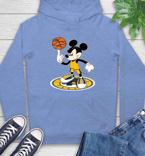 NBA Basketball Indiana Pacers Cheerful Mickey Disney Shirt Hoodie 12