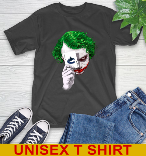 Vancouver Canucks NHL Hockey Joker Card Shirt T-Shirt