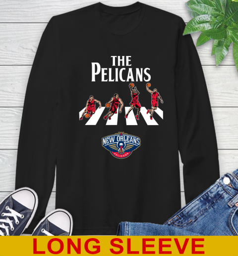 NBA Basketball New Orleans Pelicans The Beatles Rock Band Shirt Long Sleeve T-Shirt NBA Basketball New Orleans Pelicans The Beatles Rock Band Shirt Long Sleeve T-Shirt