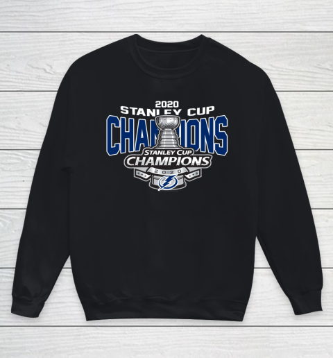 2020 Stanley Cup Champions NHL Tampa Bay Lightning Youth Sweatshirt