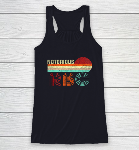 Vintage Notorious RBG shirt for women Ruth Bader Ginsburg Racerback Tank 7