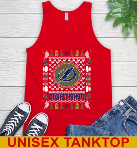 Tampa Bay Lightning Merry Christmas NHL Hockey Loyal Fan Tank Top 5