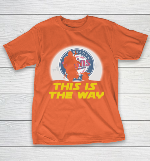 Minnesota Twins MLB Baseball Star Wars Yoda And Mandalorian This Is The Way T-Shirt 4