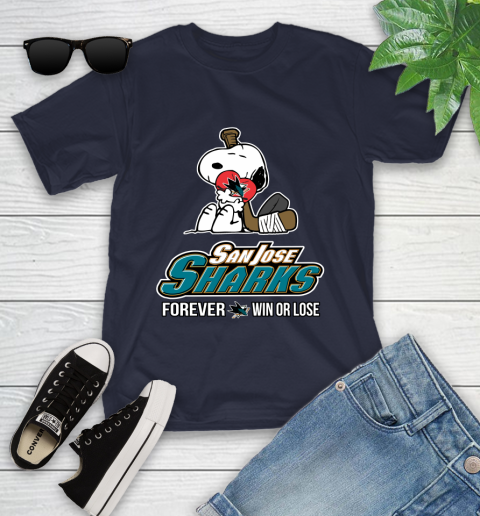 NHL The Peanuts Movie Snoopy Forever Win Or Lose Hockey San Jose Sharks 105