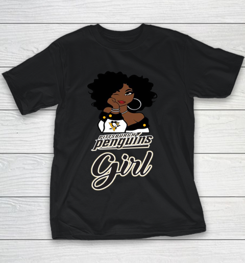 Pittsburgh Penguins Girl NHL Youth T-Shirt 2