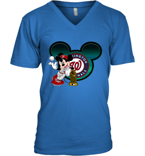 Baseball Mickey Team Washington Nationals Premium Men's T-Shirt 