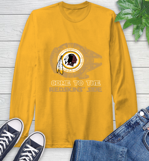 NFL Come To The Washington Redskins Wars Football Sports Long Sleeve T-Shirt 2