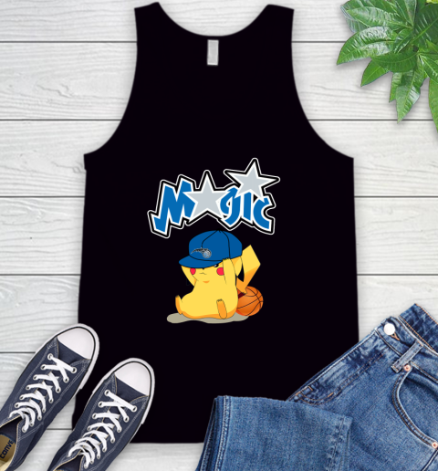 NBA Pikachu Basketball Sports Orlando Magic Tank Top 2