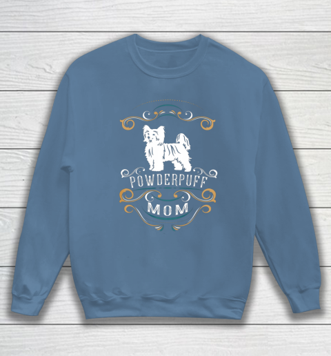 Dog Mom Shirt Powderpuff Mom Chinese Crested Dog Sweatshirt 6