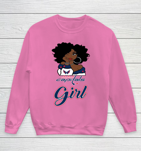 Washington Capitals Girl NHL Youth Sweatshirt 7
