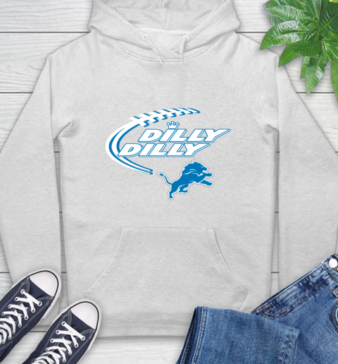 NFL Detroit Lions Dilly Dilly Football Sports Hoodie