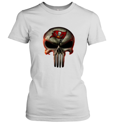 Tampa Bay Buccaneers The Punisher Mashup Football Shirts Women's T-Shirt