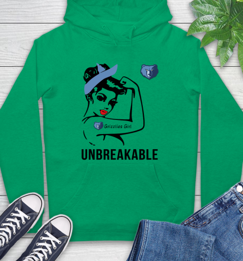 NBA Memphis Grizzlies Girl Unbreakable Basketball Sports Hoodie 5