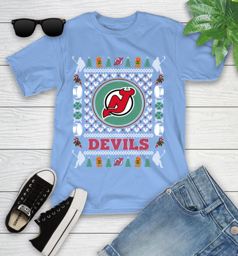 New Jersey Devils Merry Christmas NHL Hockey Loyal Fan Ugly Shirt 114