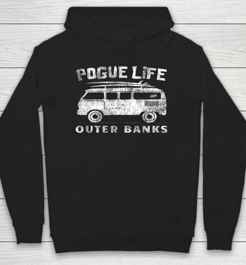 Outer Banks Pogue Life Outer Banks Surf Van OBX Fun Beach Hoodie