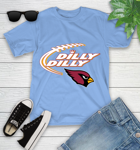 NFL Arizona Cardinals Dilly Dilly Football Sports Youth T-Shirt 11