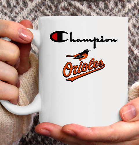 MLB Baseball Baltimore Orioles Champion Shirt Ceramic Mug 15oz