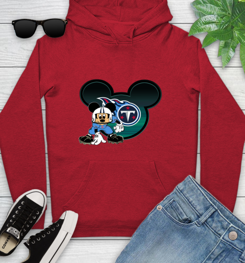 NFL Tennessee Titans Mickey Mouse Disney Football T Shirt Youth Hoodie 11