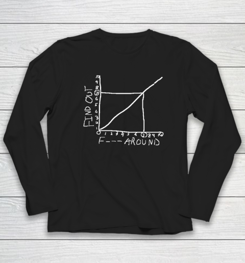 Fuck Around And Find Out Statistics Teacher Long Sleeve T-Shirt