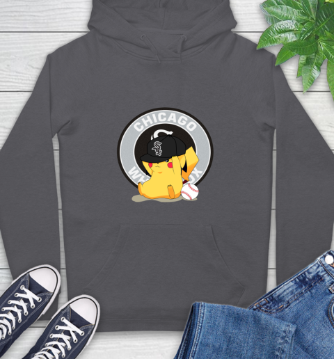 MLB Pikachu Baseball Sports Chicago White Sox Hoodie 7