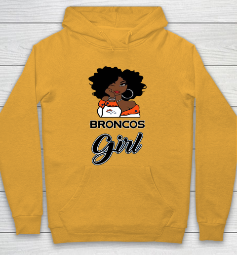 Denver Broncos Girl NFL Hoodie 3
