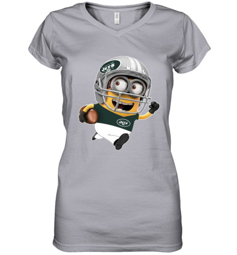 : J-E-T-S Jets Jets Jets Ladies Womens V-Neck Football