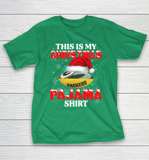 Green Bay Packers This Is My Christmas Pajama Shirt NFL T-Shirt 5