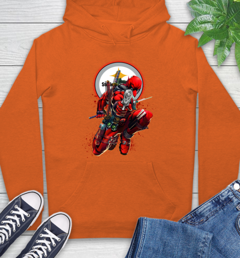 Deadpool steelers hoodie 2025