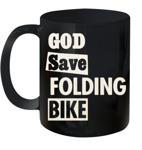 God Save Folding Bike Ceramic Mug 11oz