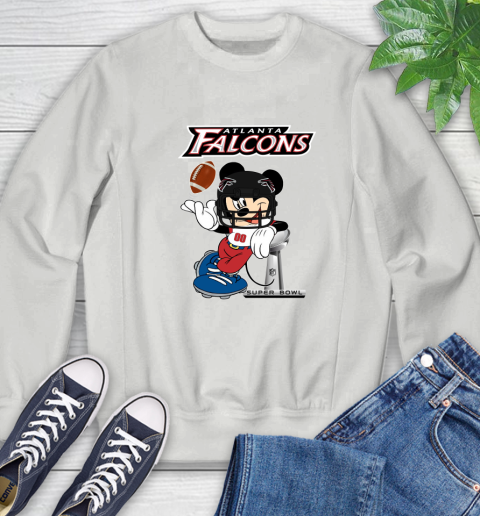 NFL Atlanta Falcons Mickey Mouse Disney Super Bowl Football T Shirt Sweatshirt 5