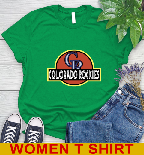 MLB Colorado Rockies Jurassic Park Dinosaur Movie Baseball Sports 94