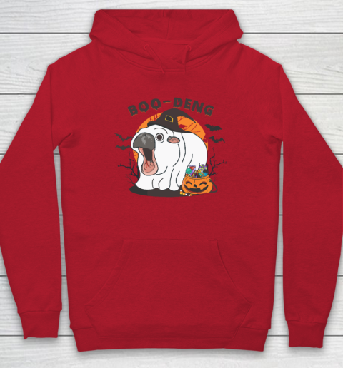 Funny Moo Deng Pumpkin Halloween Costumes Pygmy Hippopotamus Hoodie 6