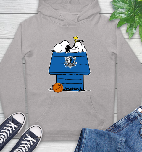 Dallas Mavericks NBA Basketball Snoopy Woodstock The Peanuts Movie Hoodie 12