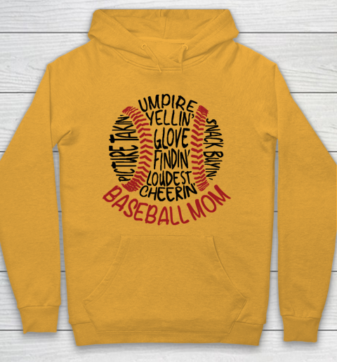 Mother's Day Funny Gift Ideas Apparel  Baseball Mom 2 T Shirt Hoodie 2