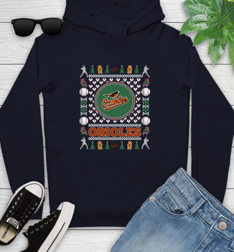 Baltimore Orioles Merry Christmas MLB Baseball Loyal Fan Ugly Shirt 137