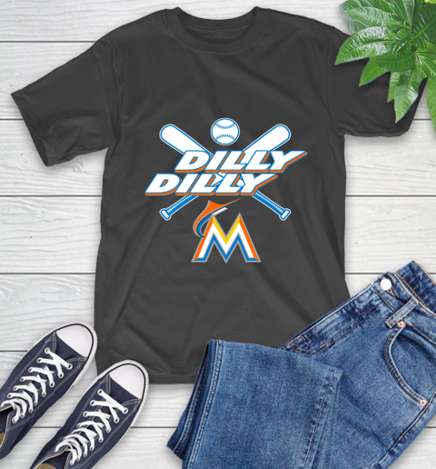 MLB Miami Marlins Dilly Dilly Baseball Sports T-Shirt 2