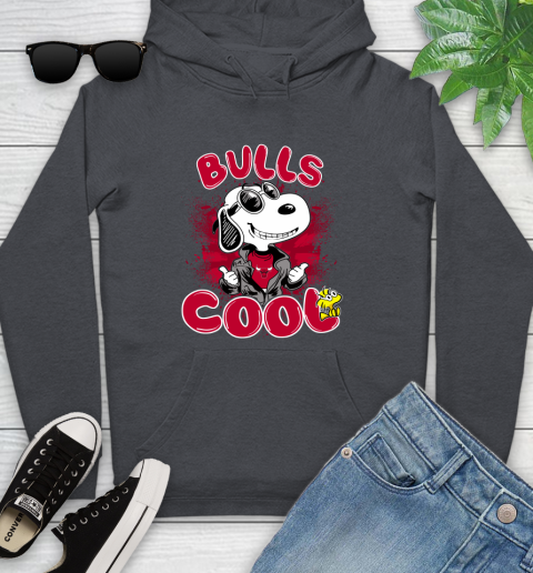 NBA Basketball Chicago Bulls Cool Snoopy Shirt Youth Hoodie 8