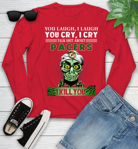 NBA Talk Shit About Indiana Pacers I Kill You Achmed The Dead Terrorist Jeffrey Dunham Basketball Youth Long Sleeve 11