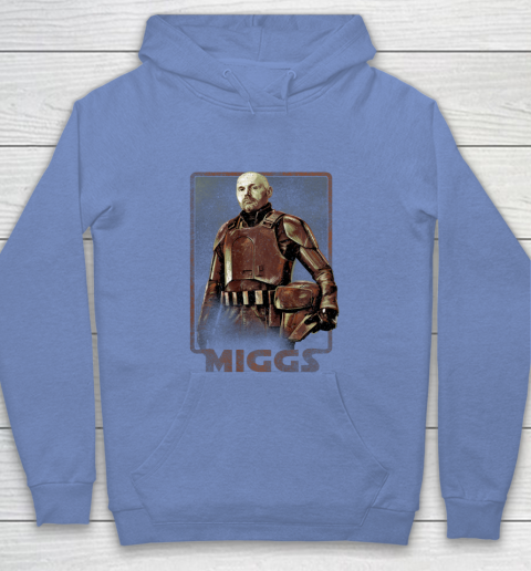 Star Wars The Mandalorian Miggs Portrait R15 Youth Hoodie