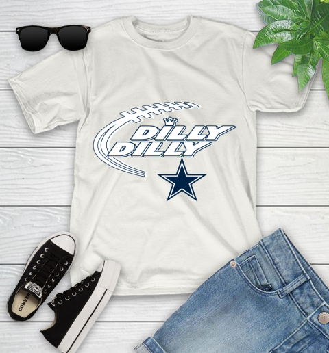 NFL Dallas Cowboys Dilly Dilly Football Sports Youth T-Shirt