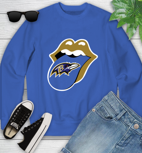 Baltimore Ravens NFL Football Lips I Root For My Team Adoring Fan 122