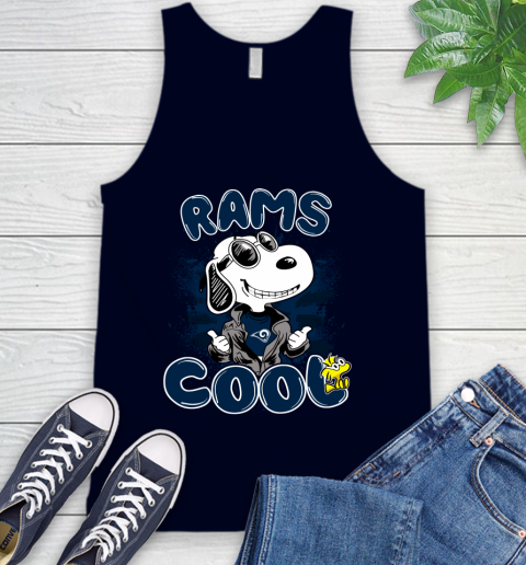 NFL Football Los Angeles Rams Cool Snoopy Shirt Tank Top 2