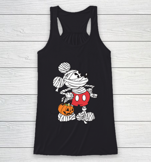 Disney Retro Mickey Mouse Mummy Halloween Racerback Tank