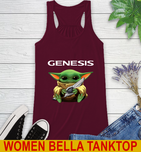 Star Wars Baby Yoda Hugs Genesis Car Shirt 38