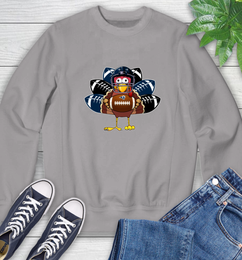 Los Angeles Rams Turkey Thanksgiving Day Sweatshirt 5