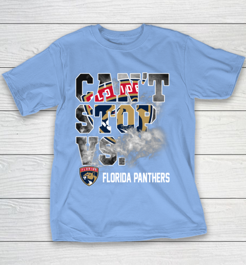 NHL Florida Panthers Hockey Can't Stop Vs Youth T-Shirt 8