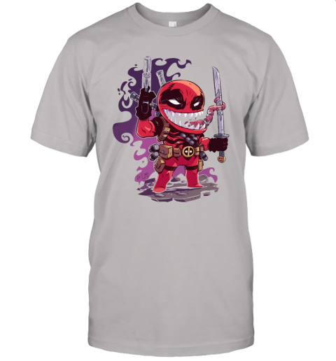 xaxm venompool deadpool x venom mashup shirts jersey t shirt 60 front ash