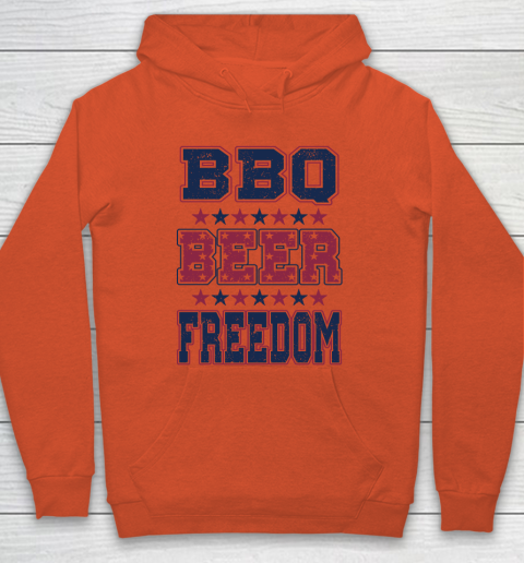 BBQ Beer Freedom Hoodie 5
