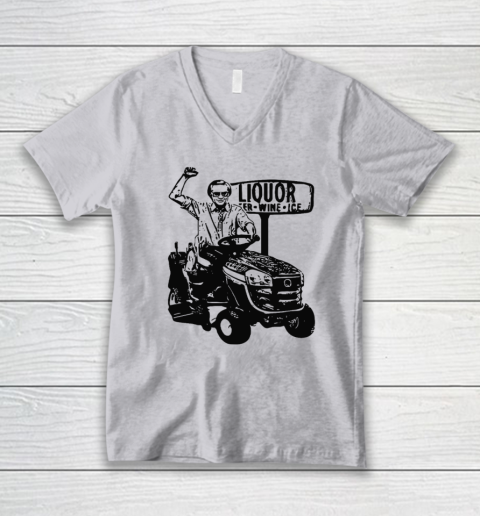 George Jones Liquor Fer Wine Ice V-Neck T-Shirt 2
