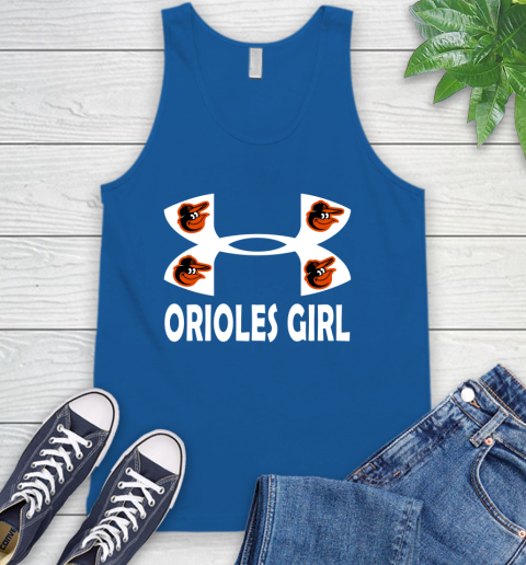 MLB Baltimore Orioles Under Armour Baseball Sports Tank Top 4